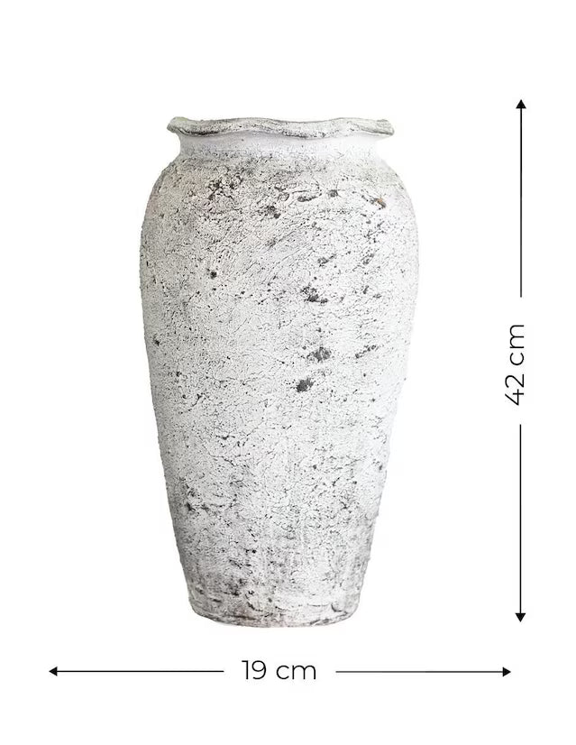 Jarrón Tallo de barro