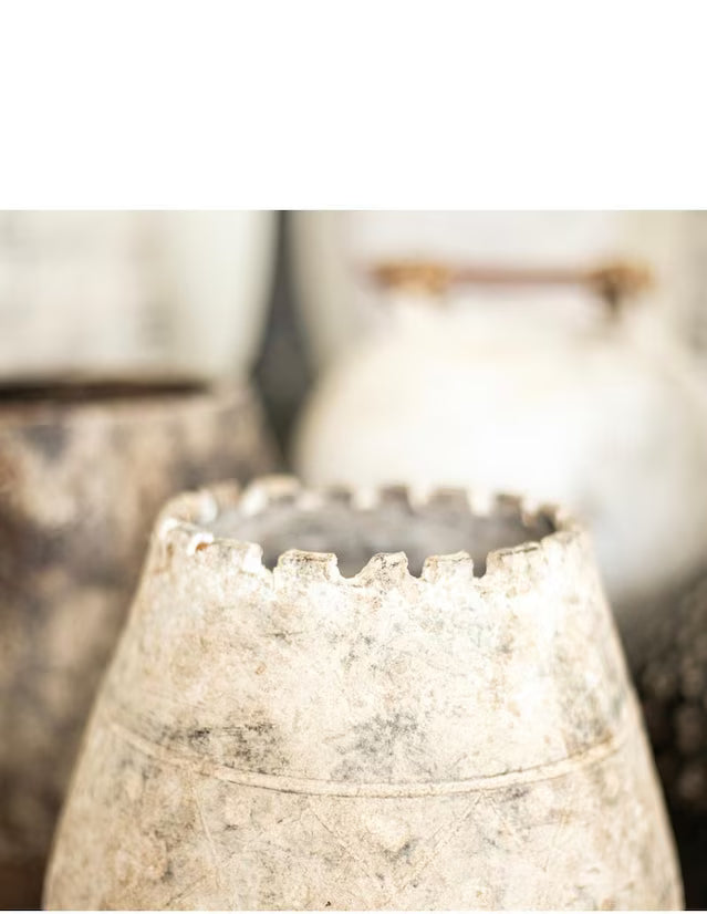 Jarrón Alba de barro