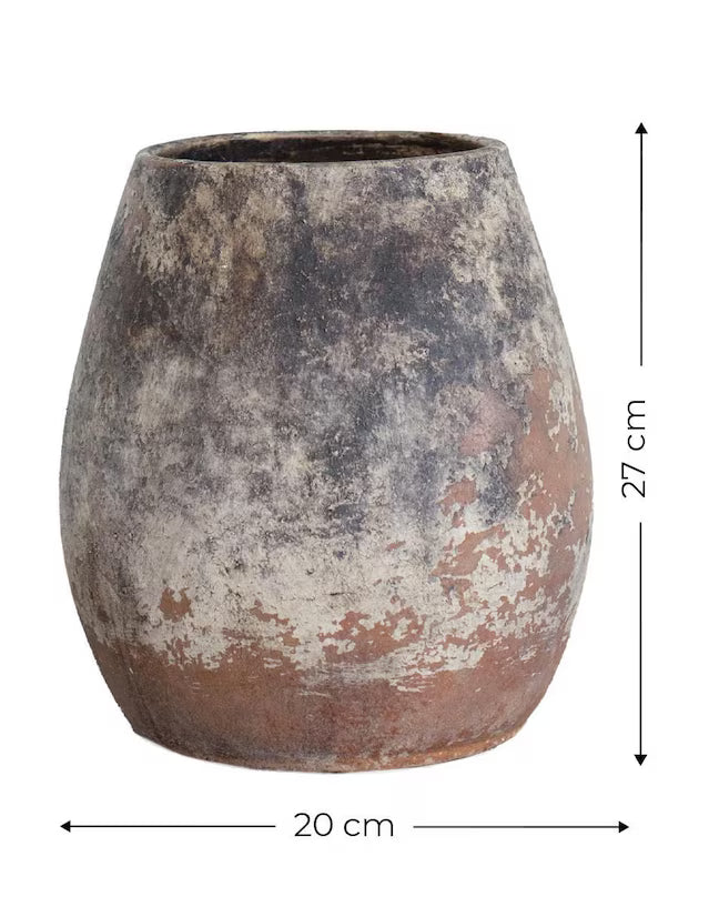 Jarrón Bosco de barro